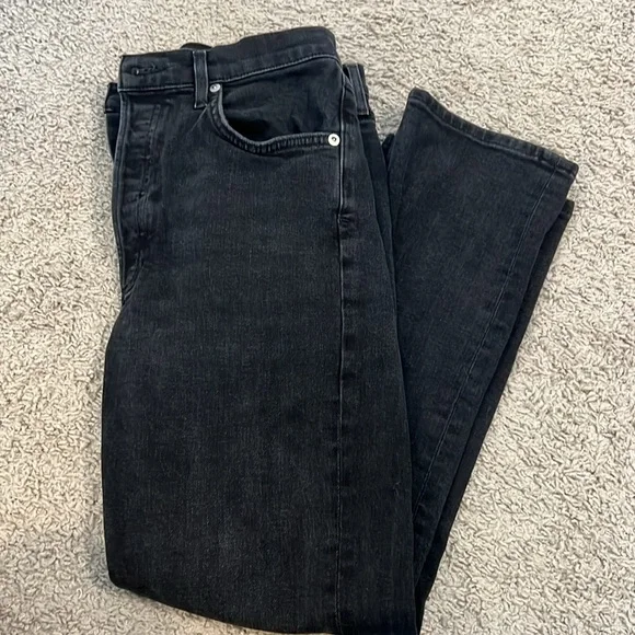 Agolde Riley High Rise Crop - Picture 4 of 6